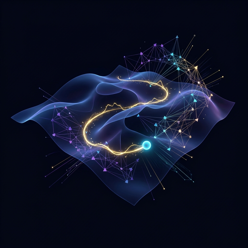 Geometric Deep Learning Reveals Spatiotemporal Features of Motion