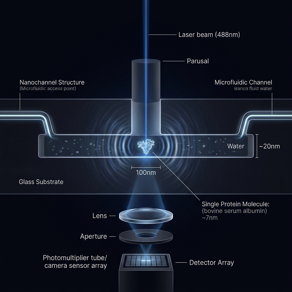 Label-Free Nanofluidic Scattering Microscopy