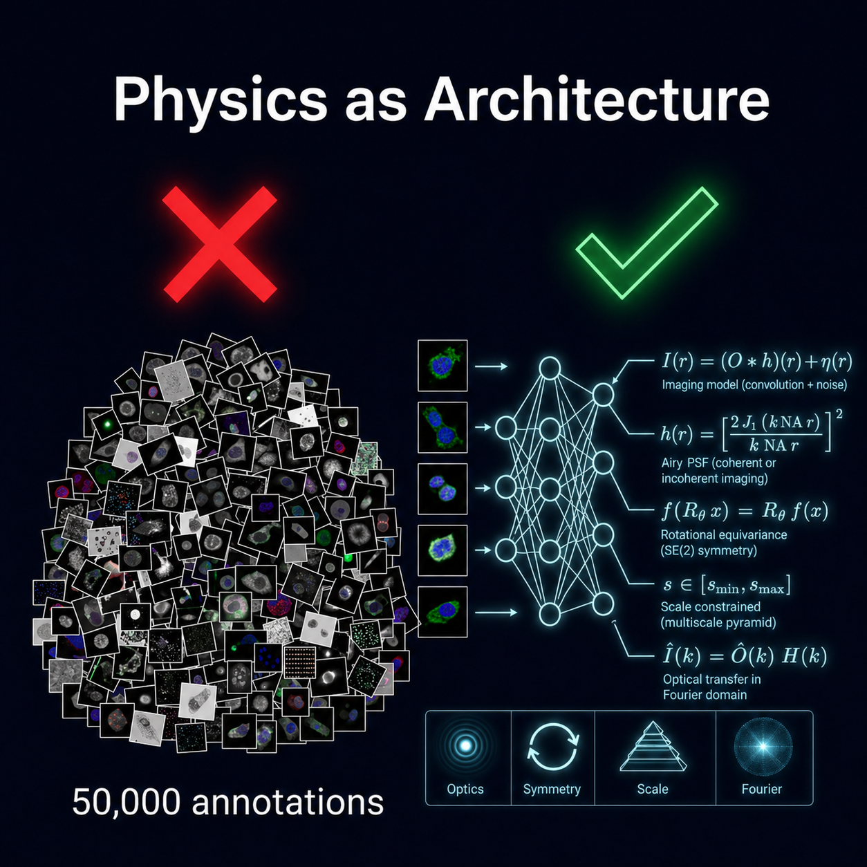 Why 5 Datapoints Outperforms 50,000: Physics-Informed Priors, Not Fine-Tuning
